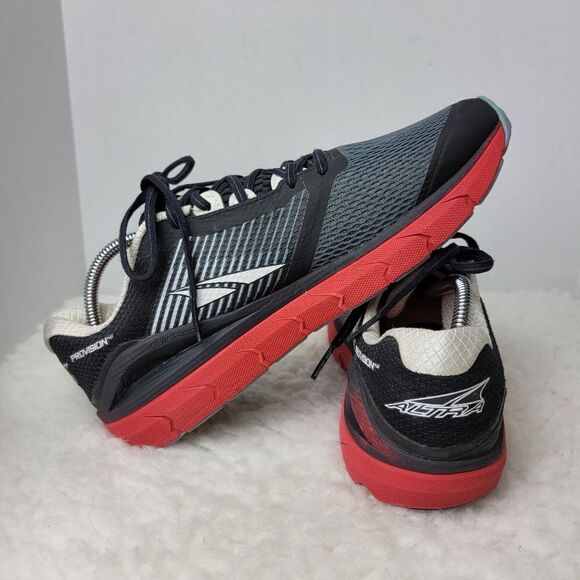 Altra Provision 4 Mens Size 10 Running Hiking Shoes Black Grey Red Sneaker - Picture 5 of 11